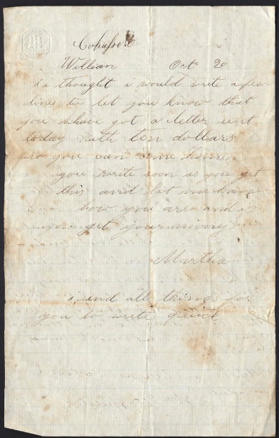 Martha's Letter